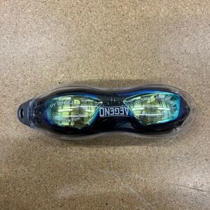 Aegend Swim Goggles UV Shield Anti Fog Mirrored Lenses Adult Adjustable NEW
